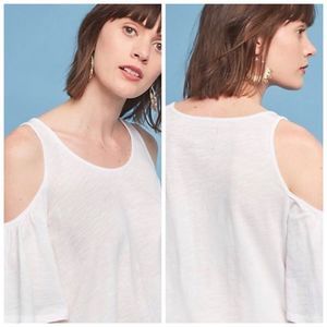 𝅺Anthropologie cold shoulder tunic